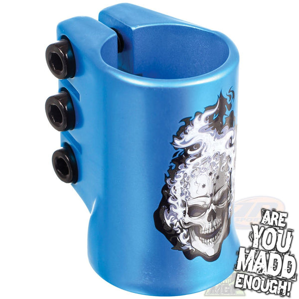 Madd Gear Mgp Hatter Hic Triple Clamp - Blue - Skatewarehouse.co.uk