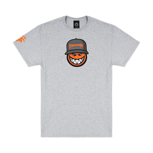 Thrasher x Spitfire T-Shirt SF Loc - Sport Grey