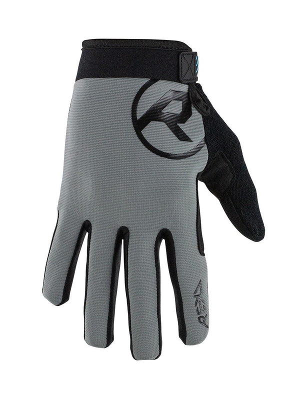 REKD Status BMX Scooter MTB Riding Gloves - Grey - Skatewarehouse.co.uk