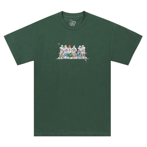 Dog Gang T-Shirt (Forest Green)