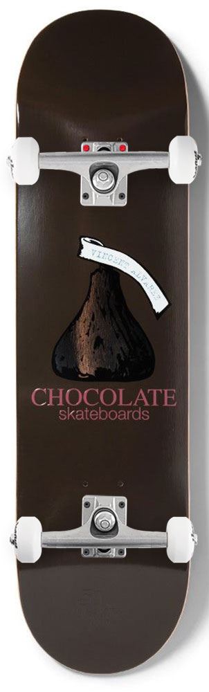 Chocolate Skateboard Kiss Vincent Alvarez x Venom Custom Complete Skateboard - 8.0