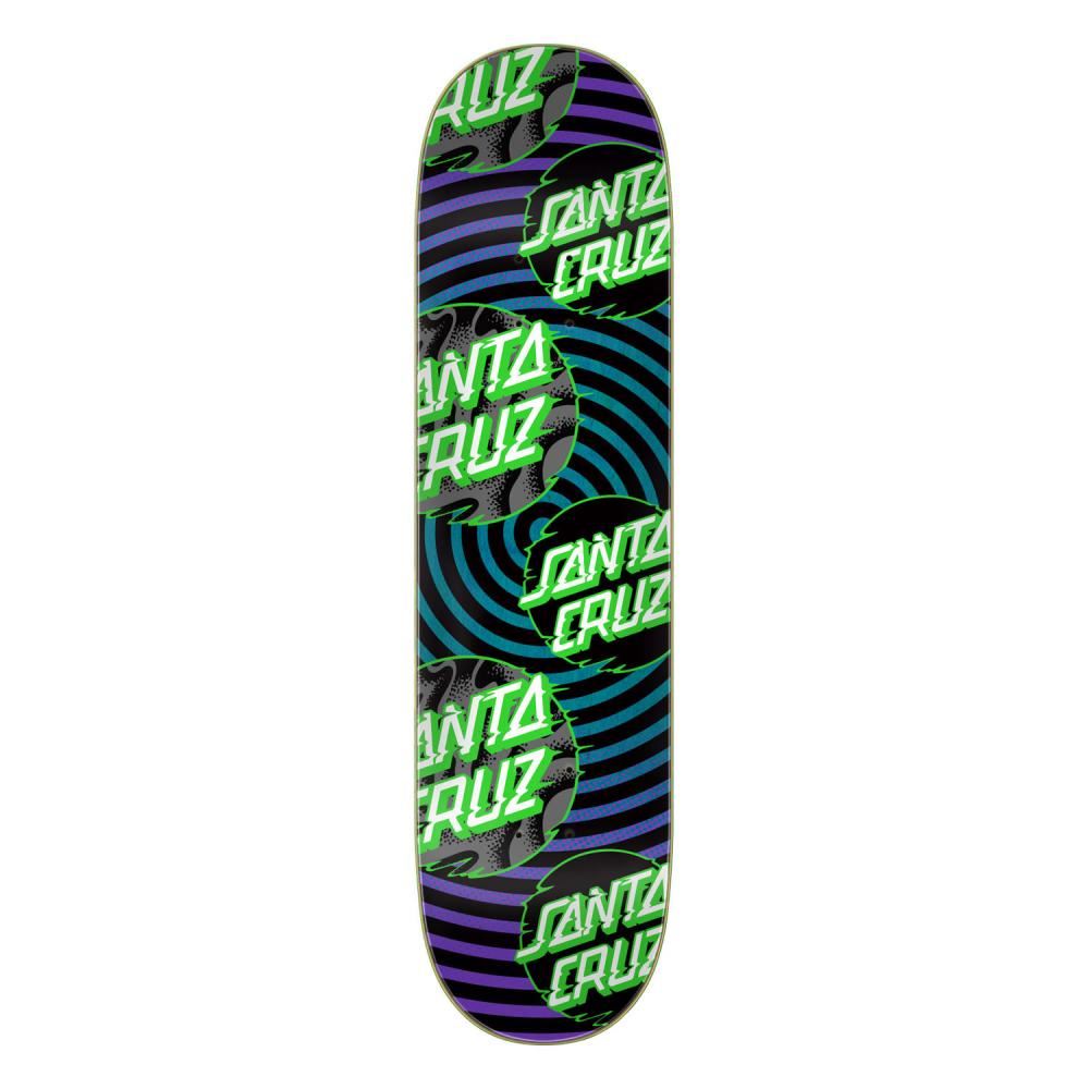 Santa Cruz Vivid Multi Dot 7Ply Birch Skateboard Deck - 8.0" - Skatewarehouse.co.uk