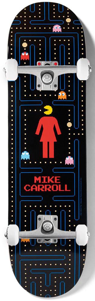 Girl Skateboard Pac-Man Special Edition Mike Carroll x Venom Custom Complete Skateboard - 8.375