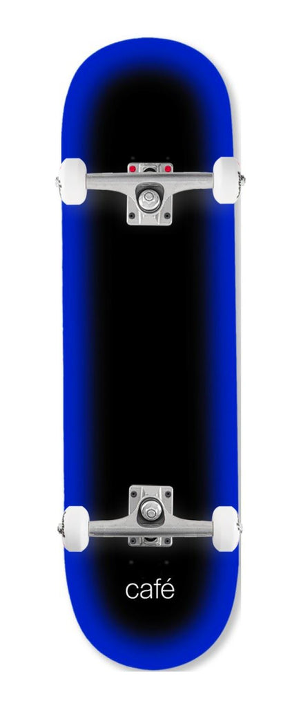 Fade - Classic Shape (Black / Blue) x Venom Custom Complete Skateboard - 8.25"