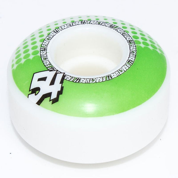 Fracture Drops Green Skateboard Wheels - Skatewarehouse.co.uk