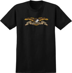 Antihero T-Shirt Eagle(Black Multi) - Black - Skatewarehouse.co.uk