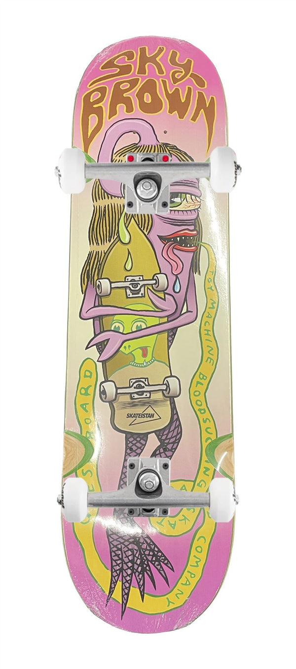 Toy Machine x Sky Brown Guest x Venom Custom Complete Skateboard - 8.25