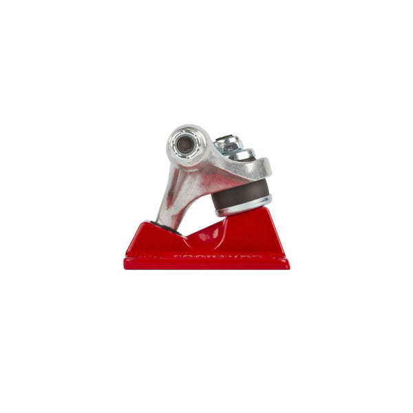 Fracture Truck Wings V2 Raw/Red Skateboard Trucks - 5.0 - Skatewarehouse.co.uk