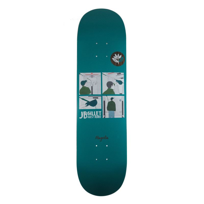 Magenta JB Gillet Guest Board Metro Series Skateboard Deck - 8.4"
