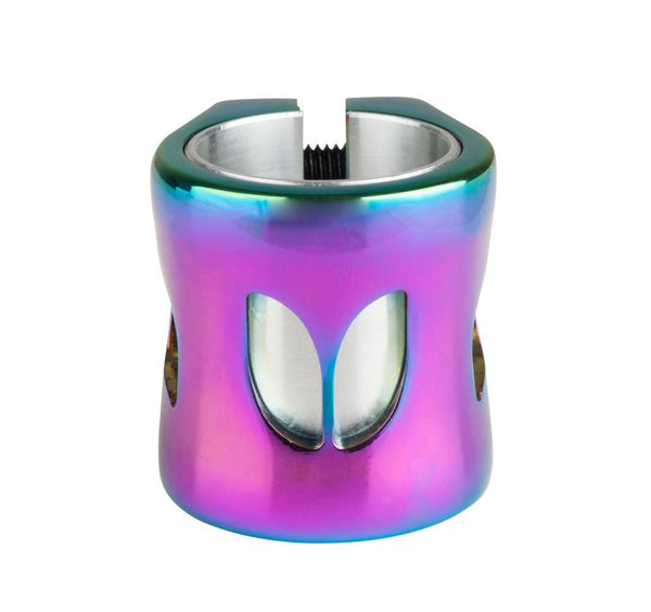 Blazer Scooter Pro Clamp Altus 2 Bolt OS W/Shim - Neo chrome - Skatewarehouse.co.uk