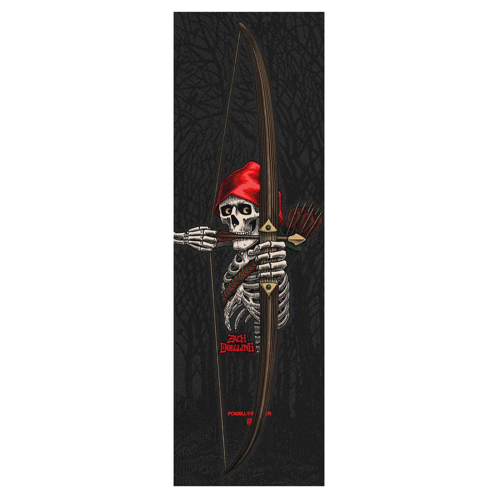 Powell-Peralta Zach Doelling • Archer 10.5" Black Skateboard Grip Tape