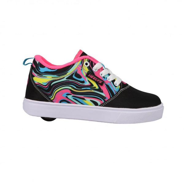 Heelys Pro 20 Prints - Black / N.Pink / Multi - Skatewarehouse.co.uk