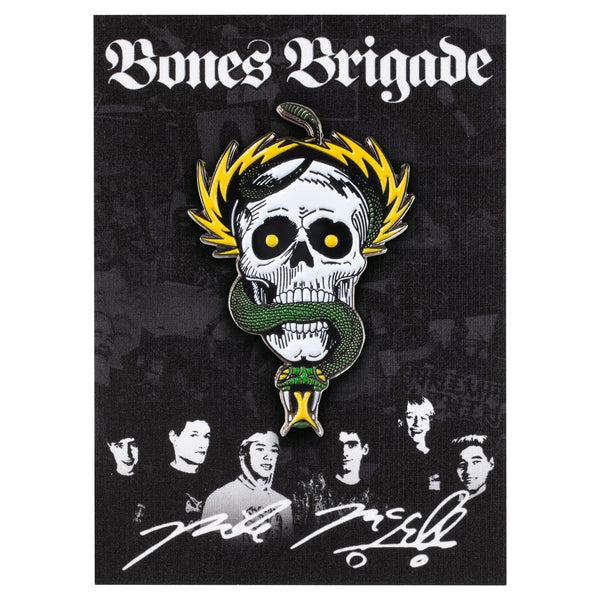 Powell Peralta Bones Brigade • Mike McGill • Lapel Pin Stickers