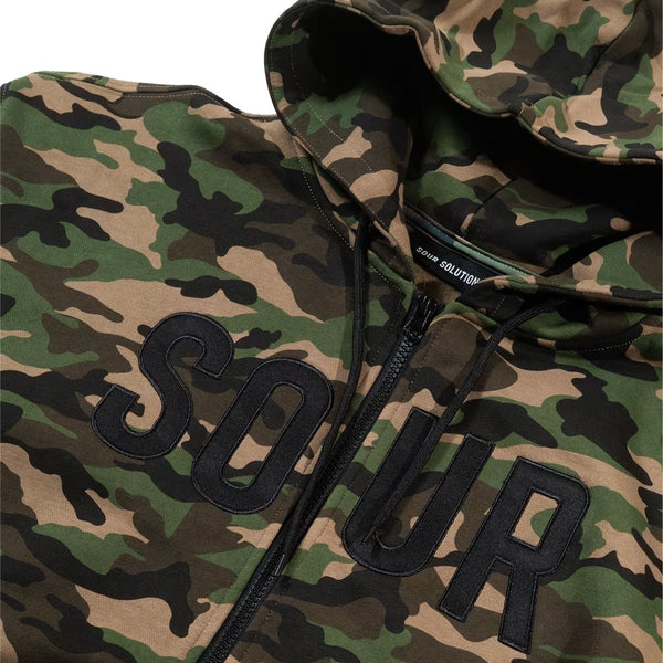 Sour Army Zip Hood Camo