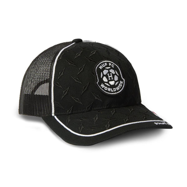 HUF Diamond Plate Trucker (Black) - One Size