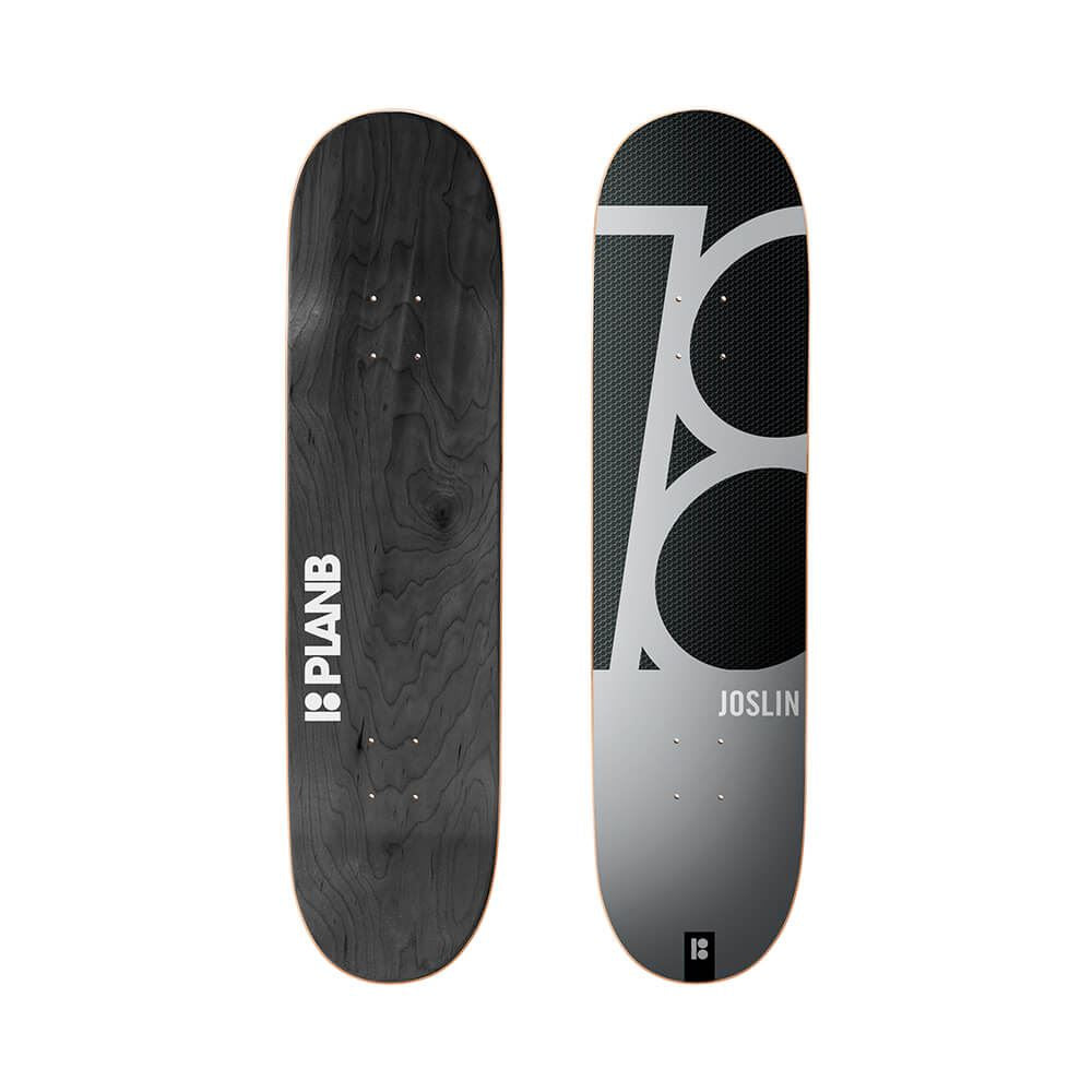 Plan B Angled Joslin Plan B Skateboard Deck - 8.375" - Skatewarehouse.co.uk
