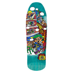 Heritage New Deal Andy Howell Tricycle Kid Teal Skateboard Deck - 9.625"