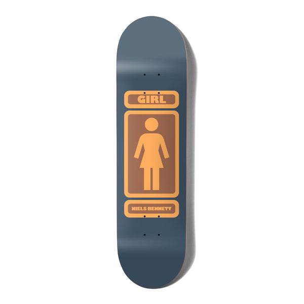 Girl Til W45D1 Niels Bennett Skateboard Deck - 8.25