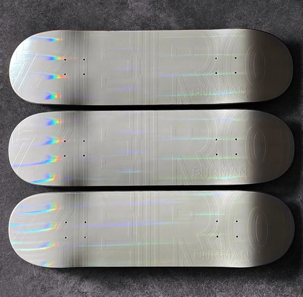 Zero Skateboard Bold Iridescent Dane Burman Skateboard Deck - 8.5