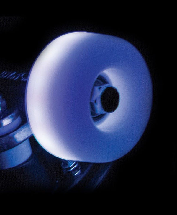 Rio Roller Light Up Wheels - White Frost