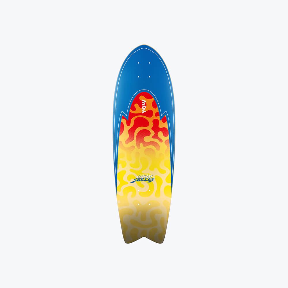 YOW Huntington 30" Grom Series Surfskate Deck