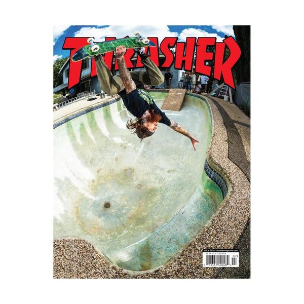 Thrasher Magazine July 2024 - Skatewarehouse.co.uk
