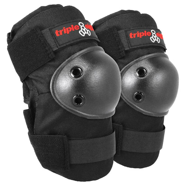 Triple Eight Saver Series Tripple Pad Set - Black - Skatewarehouse.co.uk
