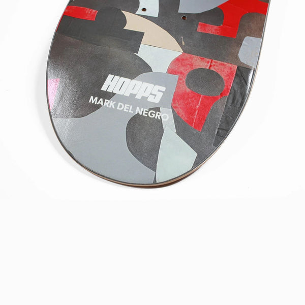HOPPS Mark Del Negro 'Abstraction' Skateboard Deck - 8.5