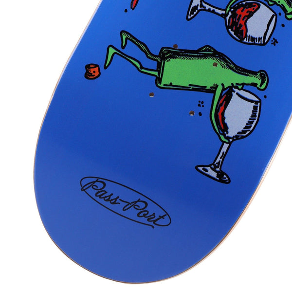 Pass~Port Over It Series - On The Bottle Skateboard Deck - 8.5