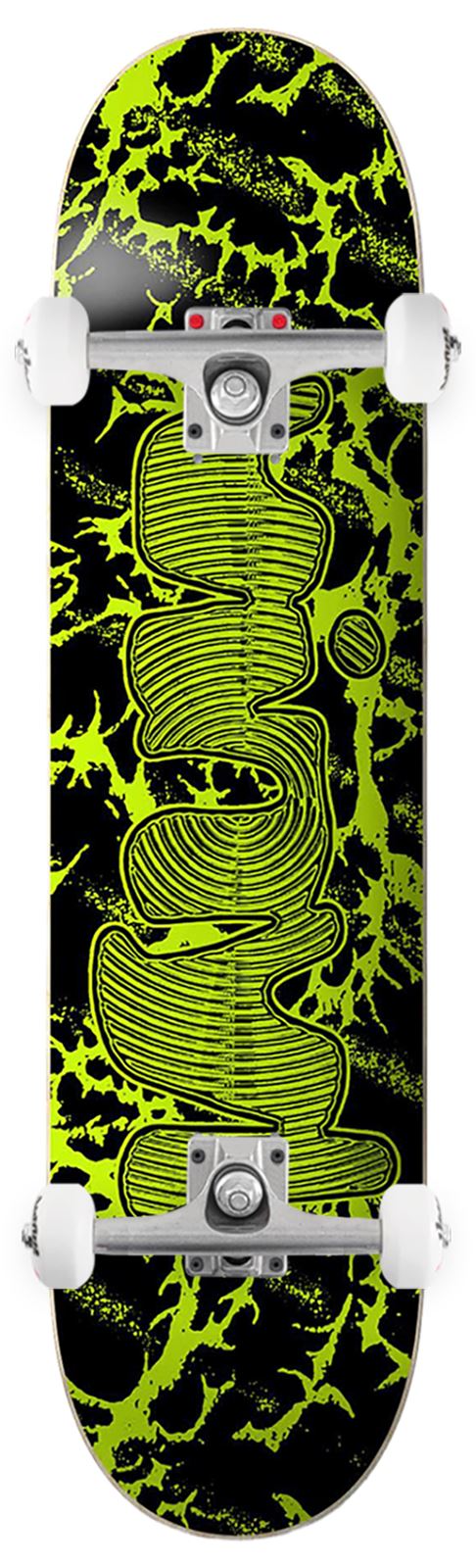 Vinyl Skateboards 'Volt Splat' x Venom Custom Complete Skateboard - 8.125