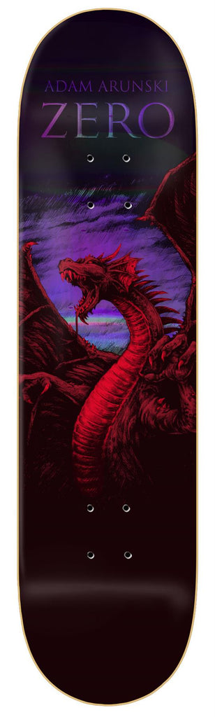 Zero Skateboards Dragon Adam Arunski Skateboard Deck - 8.25"