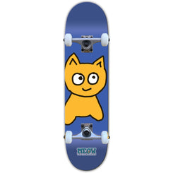 Meow Big Cat Navy Complete Skateboard - 8.25"