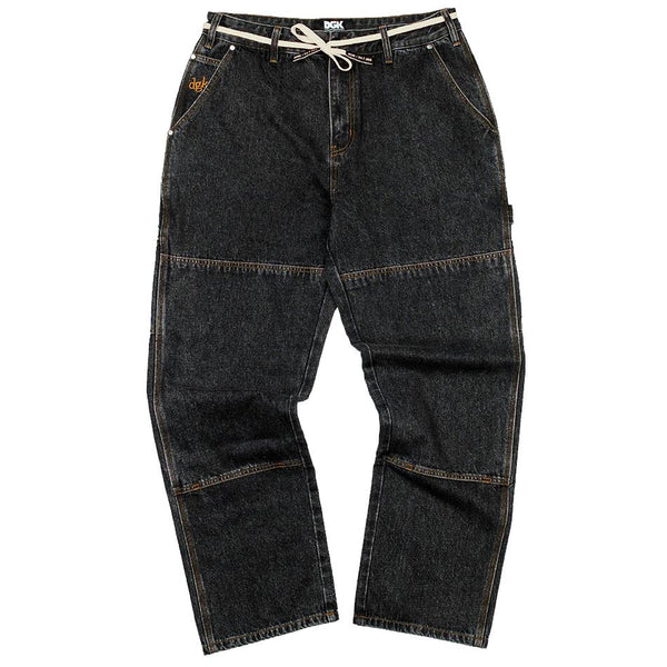 DGK Plaza Utility Pants Washed Black - 32