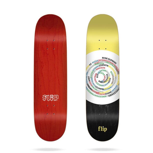 Flip Stenograph Glifberg Flip Skateboard Deck - 8.5