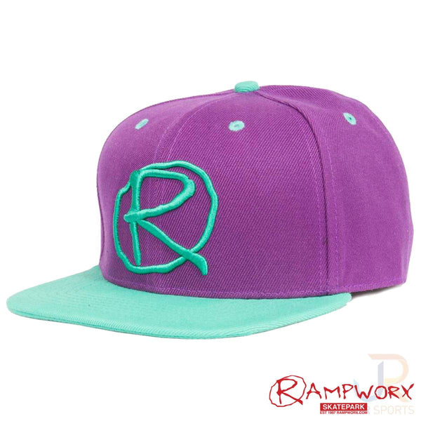 Rampworx Snapbacks LE 97.2 - Purple / Purple / Teal