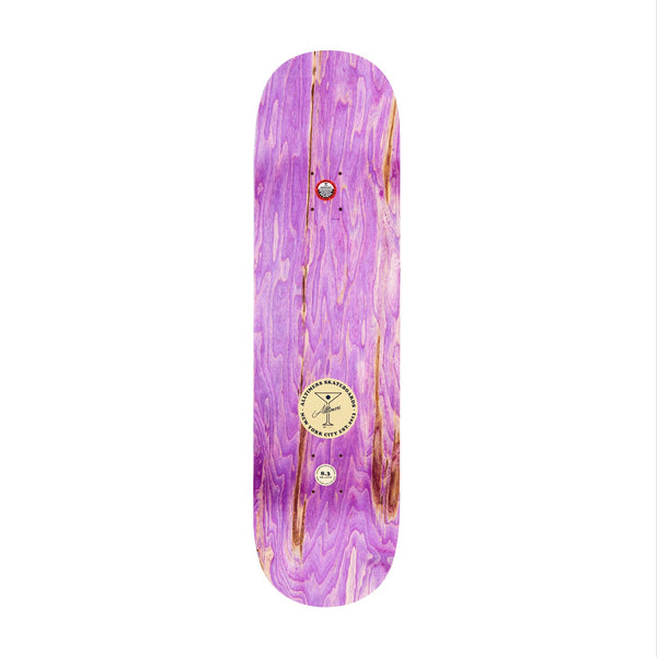Alltimers Skateboard Open Sesame County Skateboard Deck - 8.1