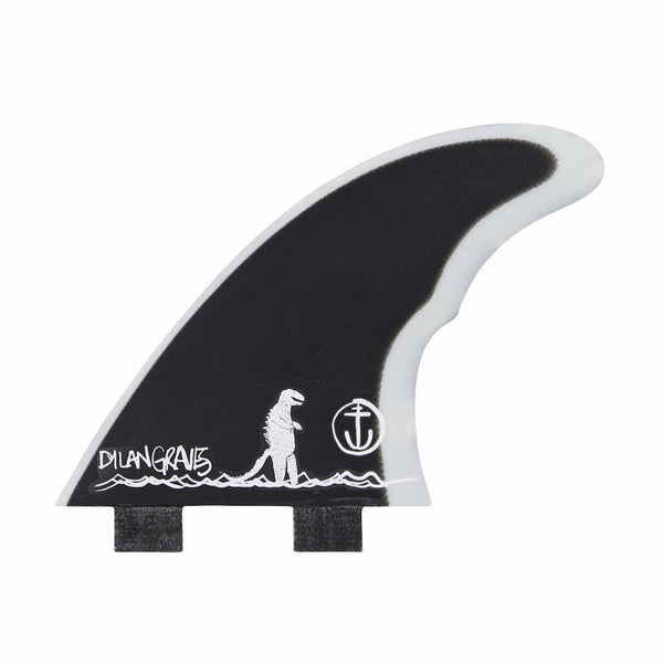 Captain Fin Co - Dylan Gravezilla Tri - Medium - Black (FCS) - M