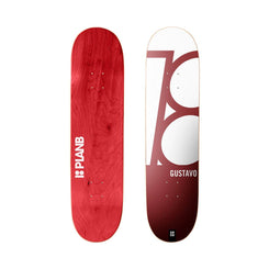 Plan B Angled Gustavo Plan B Skateboard Deck - 8.0" - Skatewarehouse.co.uk