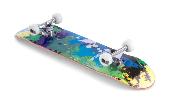 Enuff Splat Complete Skateboard - Green Blue - 7.75