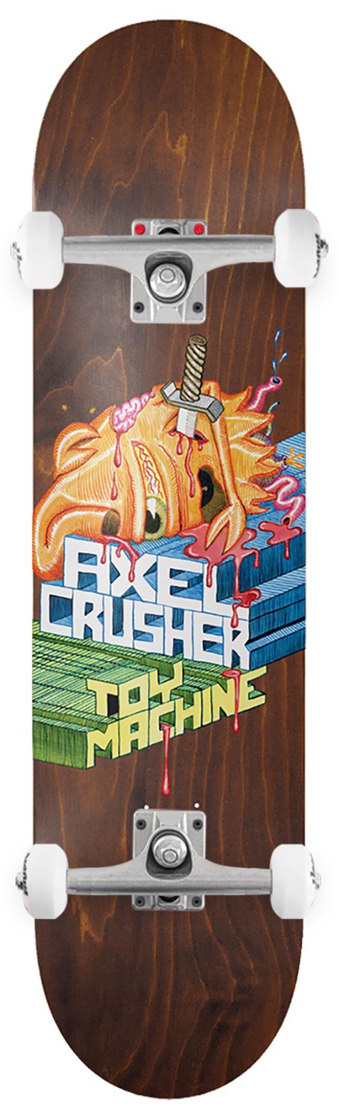 Toy Machine Axel Cruysberghs 'Stabbed' x Venom Custom Complete Skateboard - 8.38