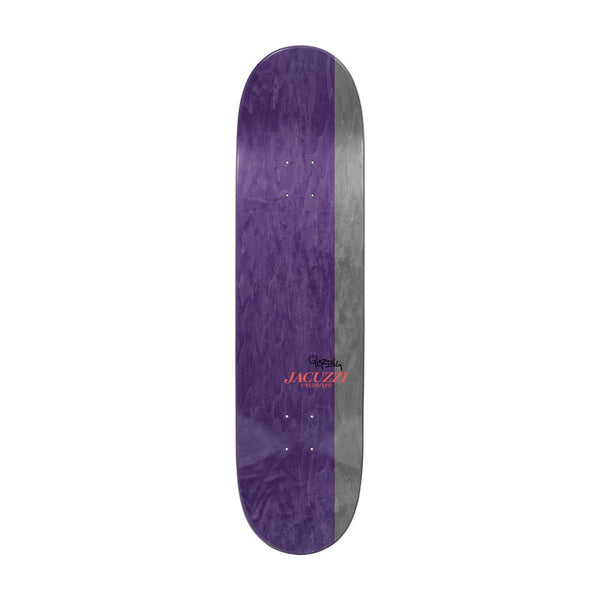 Jacuzzi Unlimited John Dilo Suck Me EX7 Cool Grey Skateboard Deck - 8.375