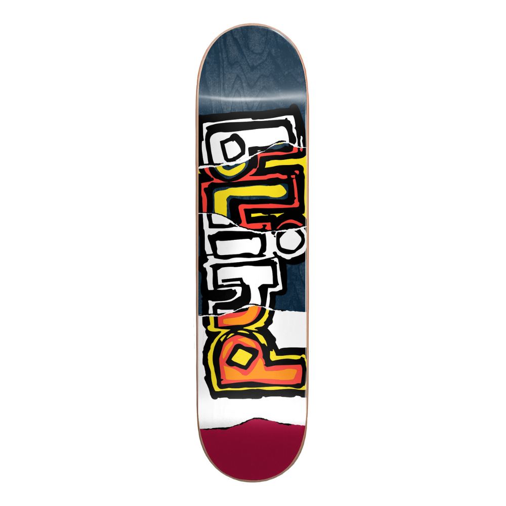 Blind OG Ripped Veneer Navy Skateboard Deck - 8.5"