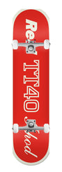 Real Ishod Shape Code - Twin Tail Red x Venom Custom Complete Skateboard - 8.5"