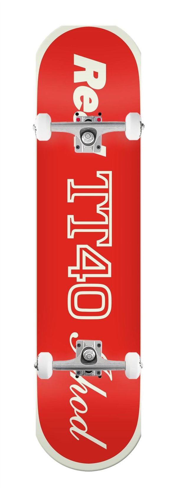 Real Ishod Shape Code - Twin Tail Red x Venom Custom Complete Skateboard - 8.5