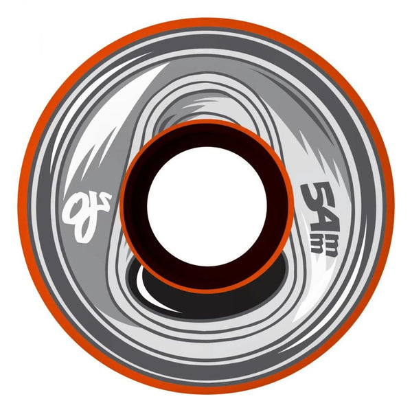 OJ Skateboard Wheels 54mm Frozen Energy Keyframe - Orange - Skatewarehouse.co.uk