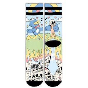 American Socks Cute Chaos - Mid High Socks