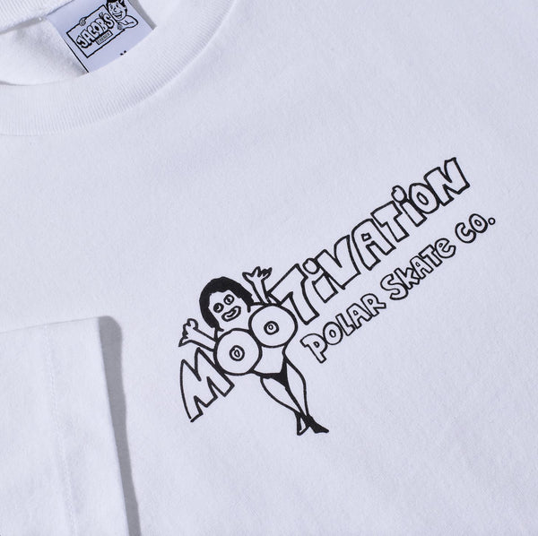 Polar Skate Co Band Tee | Mootivation (White)