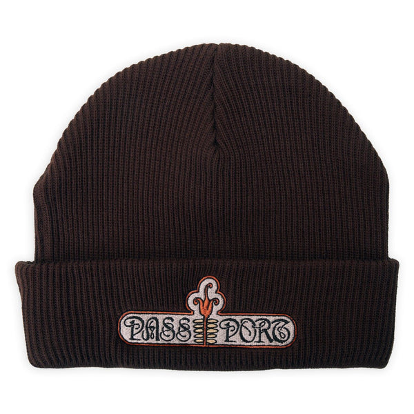 Gardenia Beanie (Choc Brown) - O/S