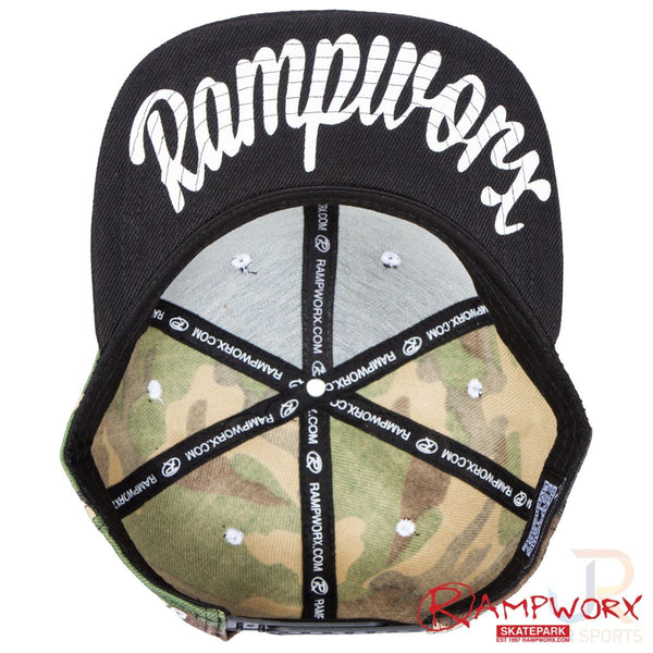 Rampworx Snapbacks LE 97.6 - Camo / Black / Camo