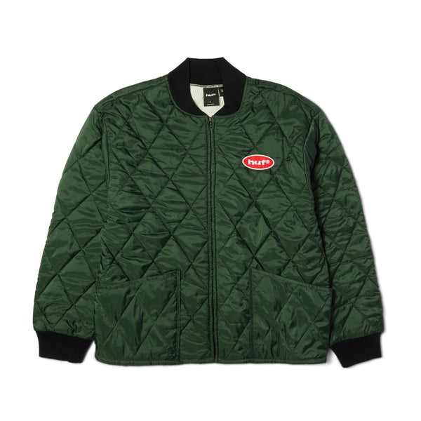 Mickey Quilted Work Jacket (Forest Green)